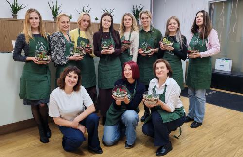 Флорариумы и мастер-классы со скидкой 20% от "Флорариум" в Бобруйске